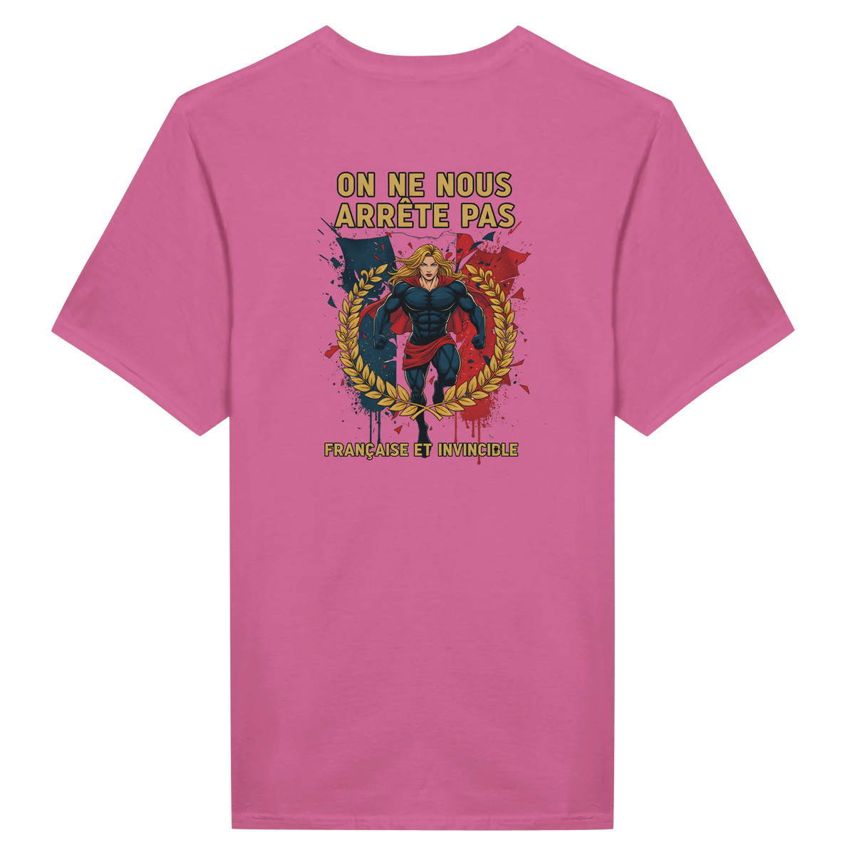 T-shirt Femme 'On ne nous arrête pas' – Coton Doux Premium