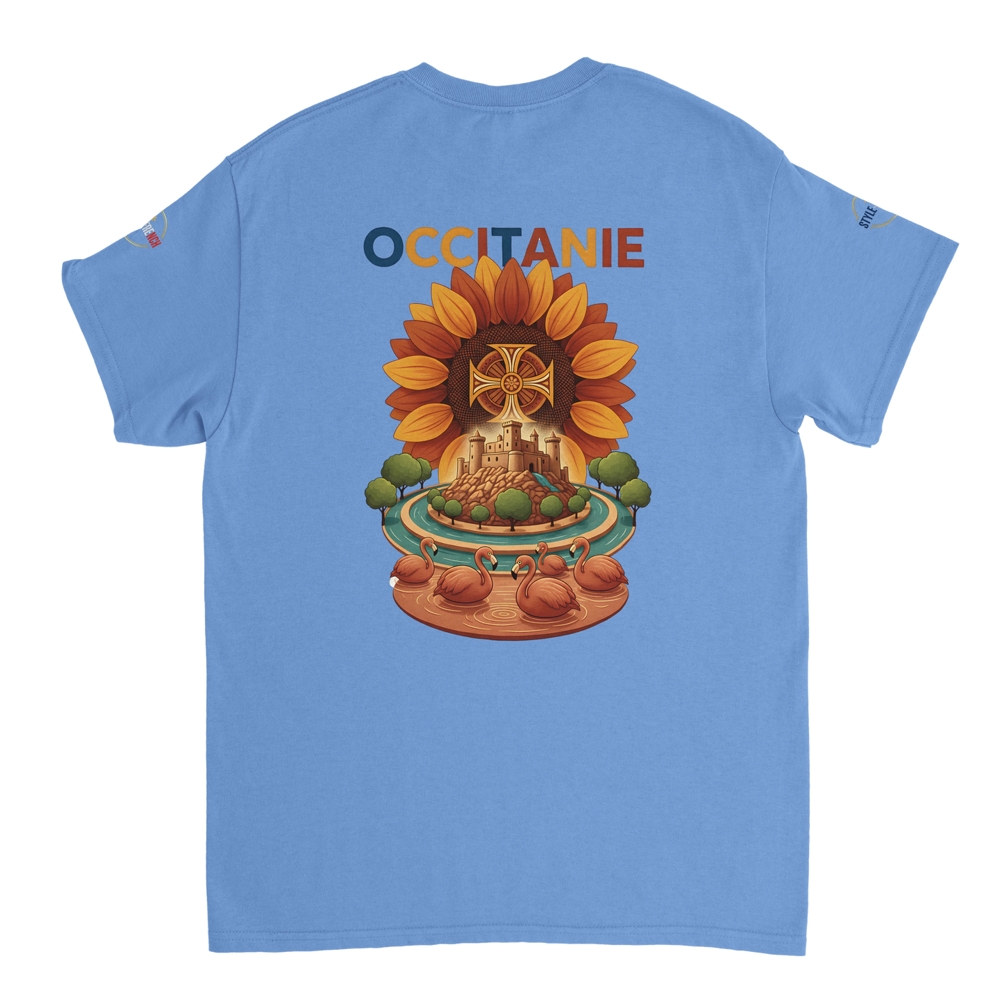 T-shirt Unisexe Occitanie – Coton Épais Premium