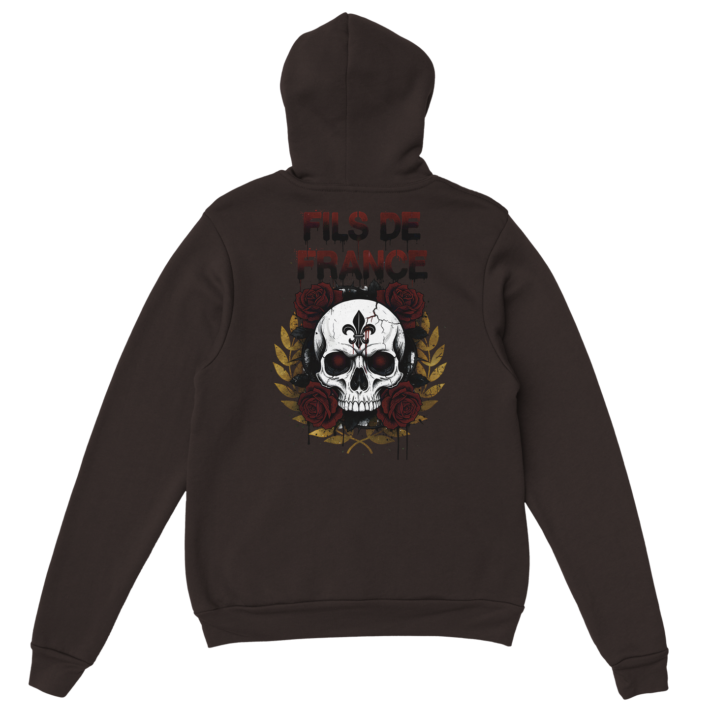 Sweat à capuche homme Fils de France – Hoodie premium en coton mélangé