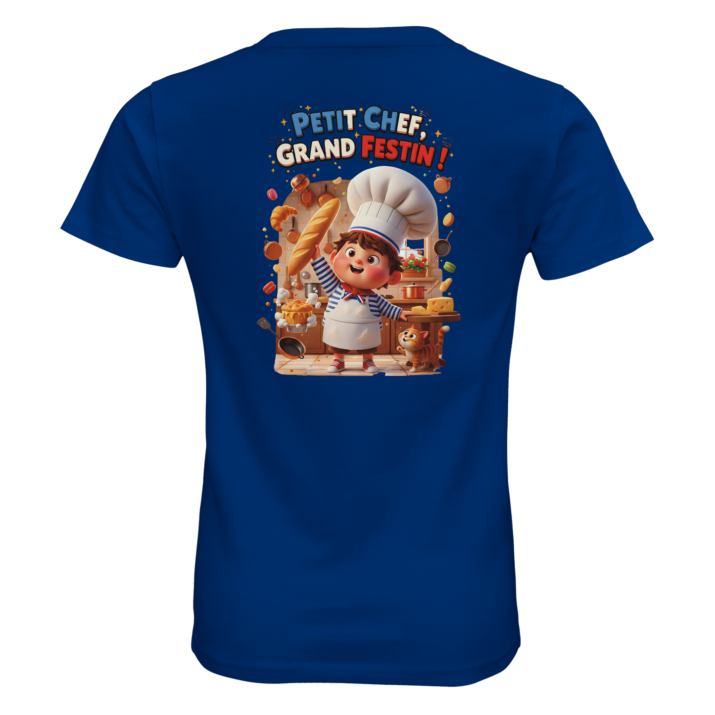 T-Shirt Petit Chef Grand Festin – 100% Coton Bio
