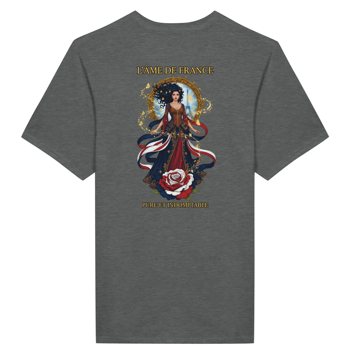 T-shirt  femme L'âme de France – Premium Cotton Tee with Classic French Design