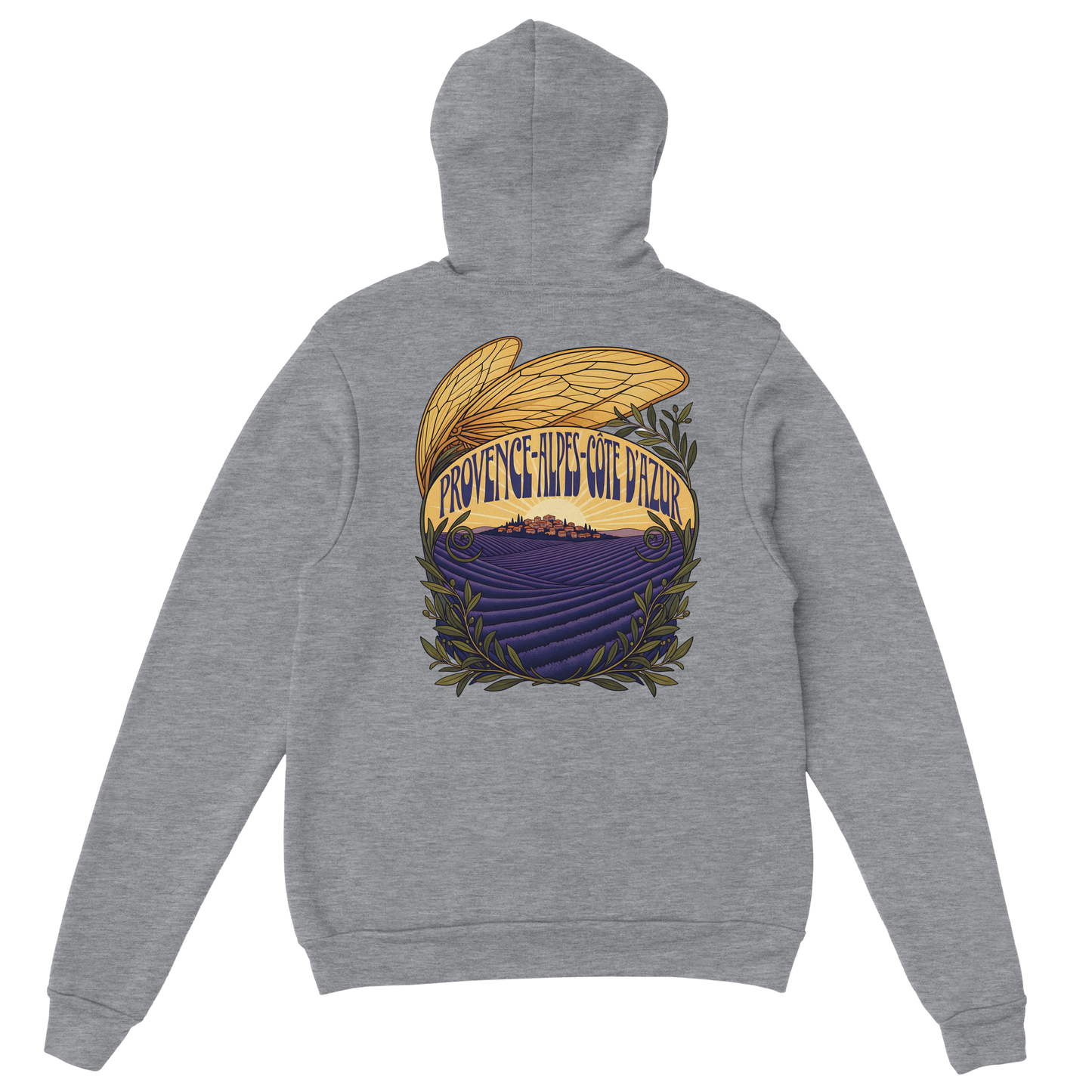 Sweat à capuche unisexe Provence-Alpes-Côte d'Azur – Confort premium