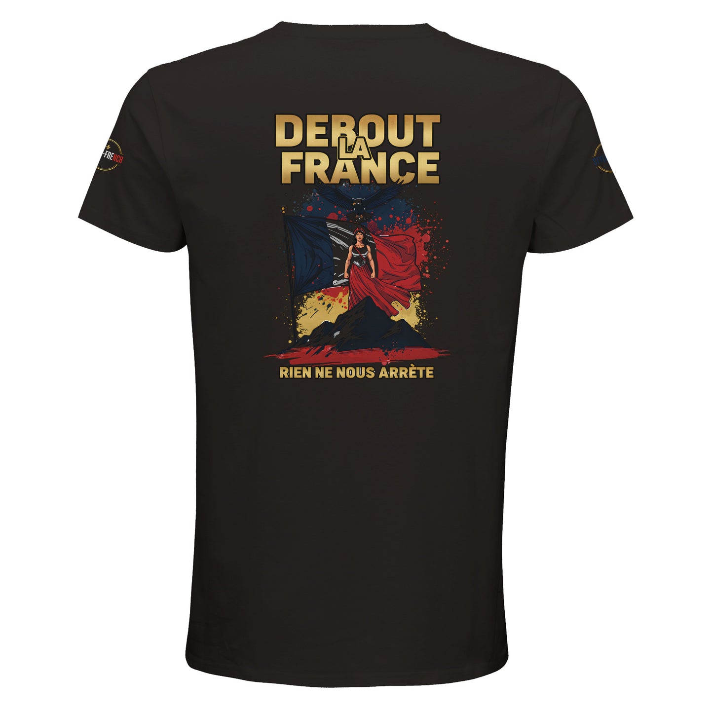 T-shirt Femme Debout la France – 100% Coton Bio