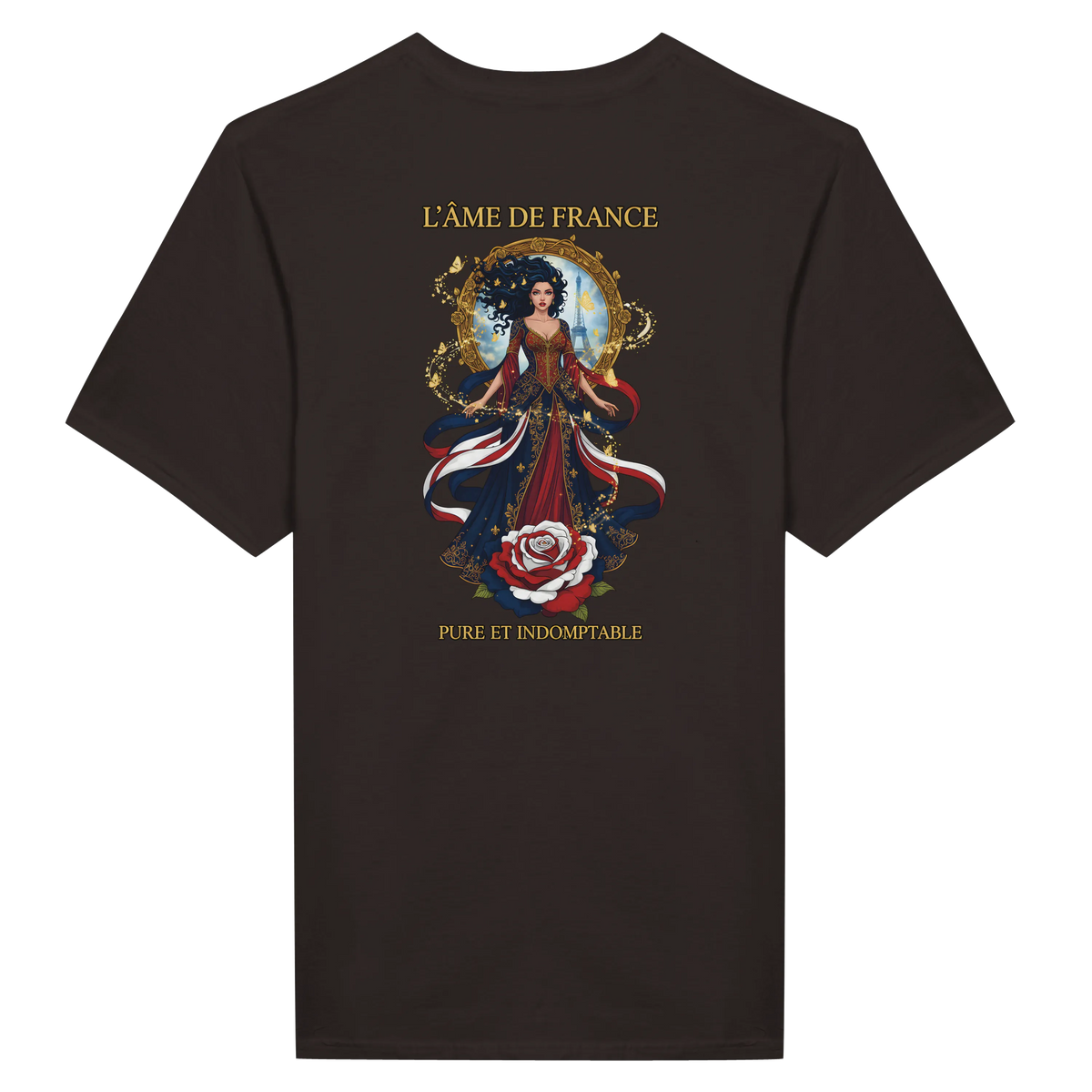 T-shirt  femme L'âme de France – Premium Cotton Tee with Classic French Design