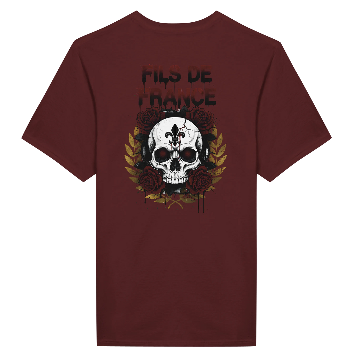 T-Shirt Homme Fils de France - Premium Coton Doux Impression Haute Définition