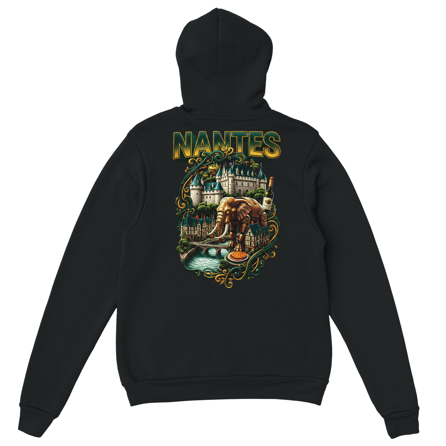 Sweat à capuche unisexe Nantes – Confort premium et style urbain
