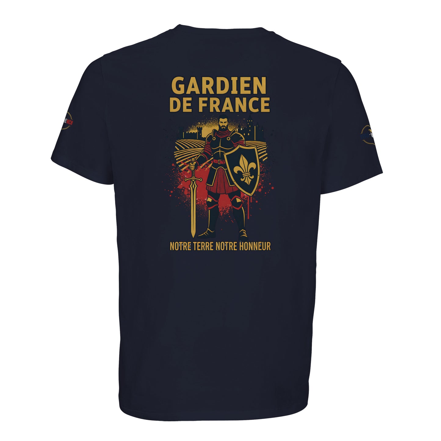 T-shirt Gardien de France pour Homme - Coton Bio Premium