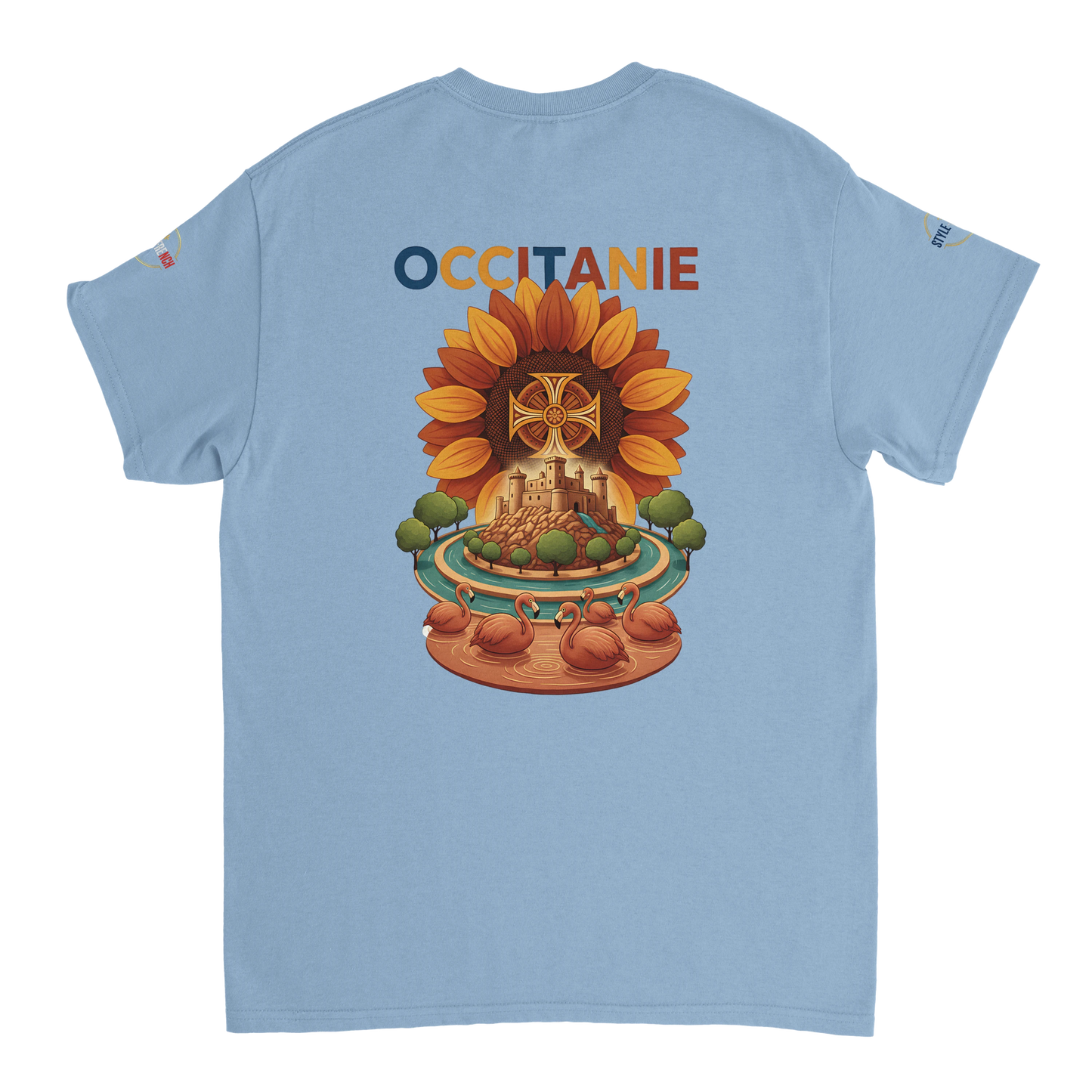 T-shirt Unisexe Occitanie – Coton Épais Premium