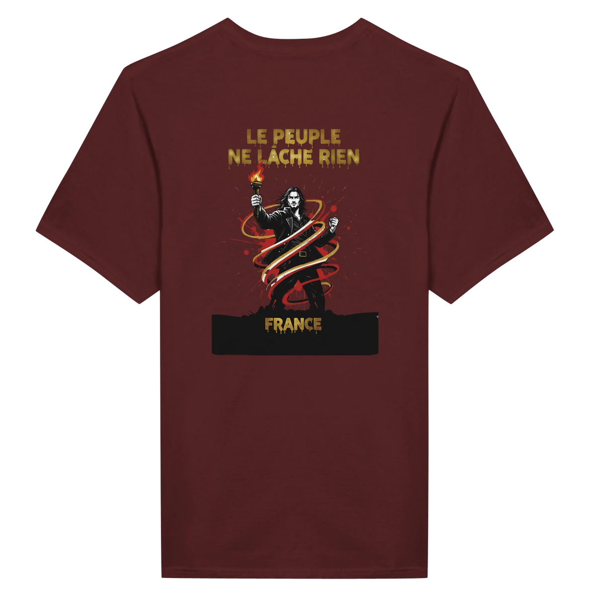 T-shirt Le Peuple Ne Lâche Rien – T-shirt Activiste Premium