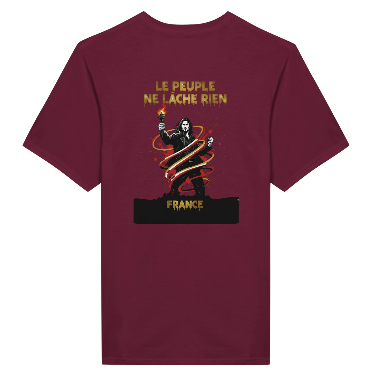 T-shirt Le Peuple Ne Lâche Rien – T-shirt Activiste Premium