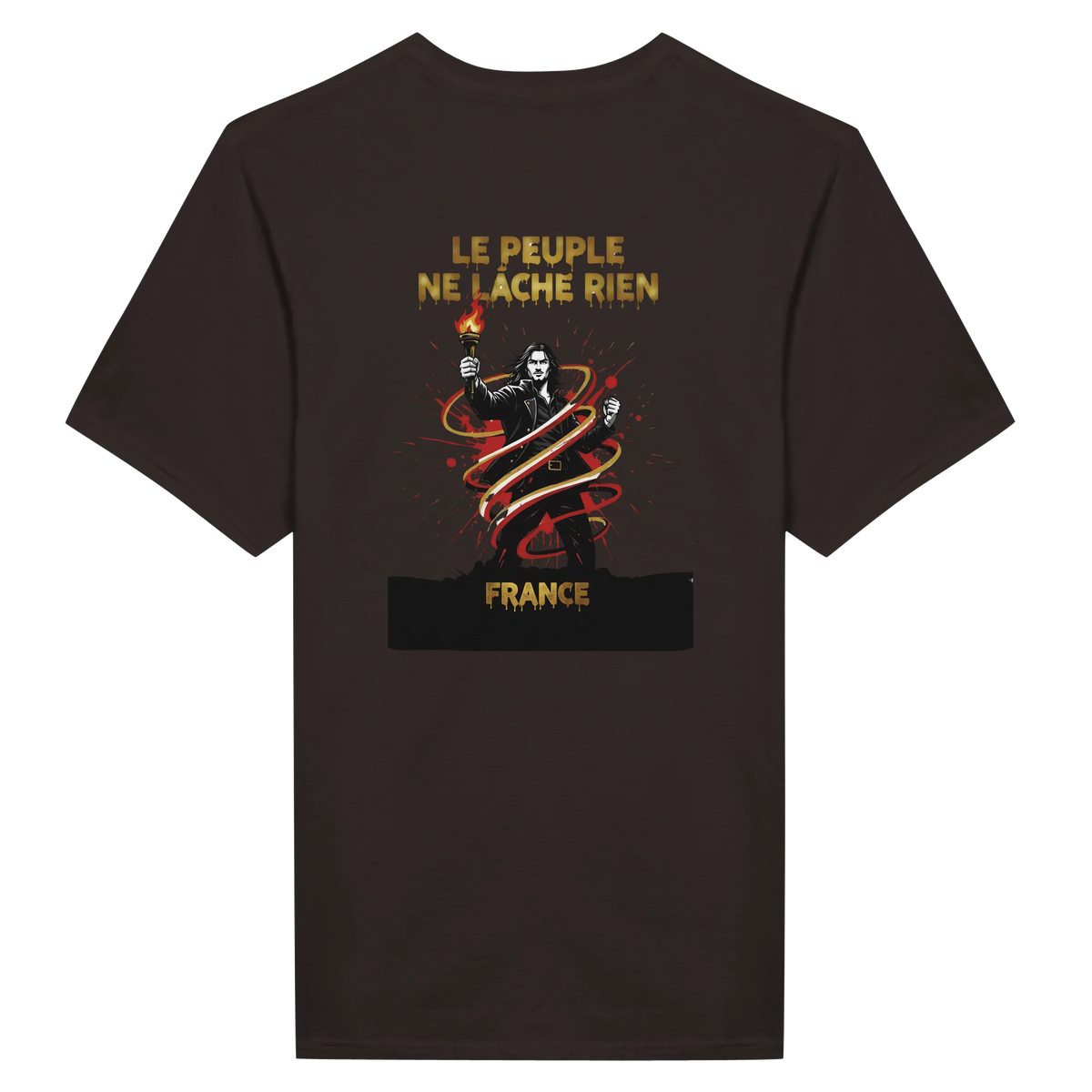 T-shirt Le Peuple Ne Lâche Rien – T-shirt Activiste Premium