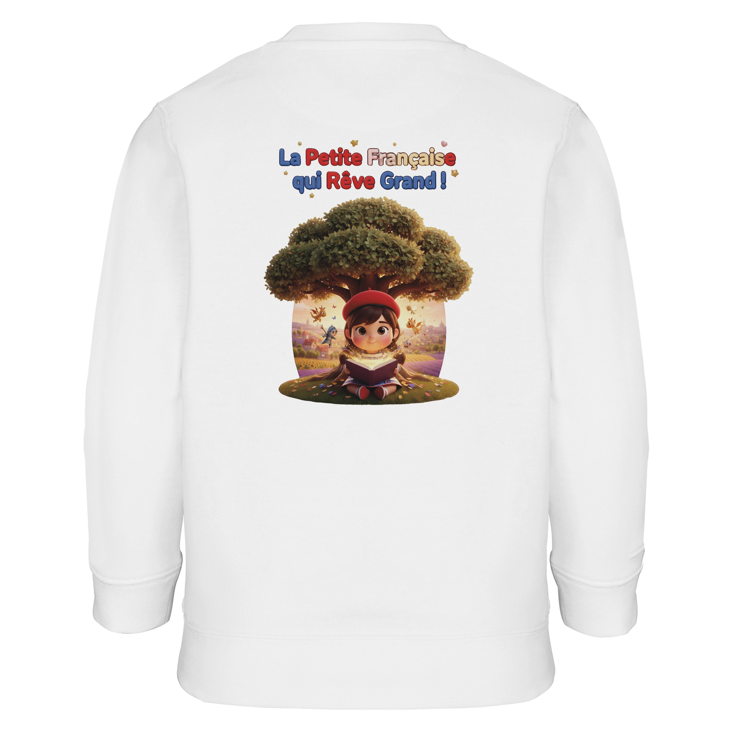 La Petite Française Qui Rêve Grand - Sweat-shirt Enfant Écoresponsable