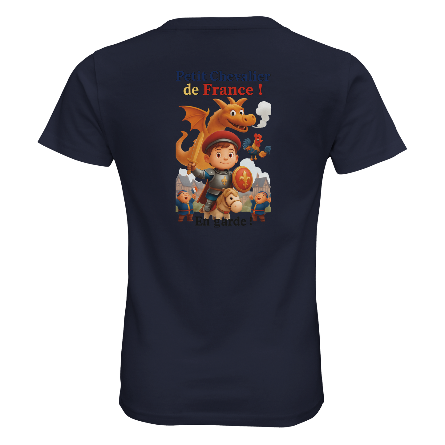 Organic slim-fit T-shirt for boys Little Knight of France | SOL'S Pioneer Kids 03578