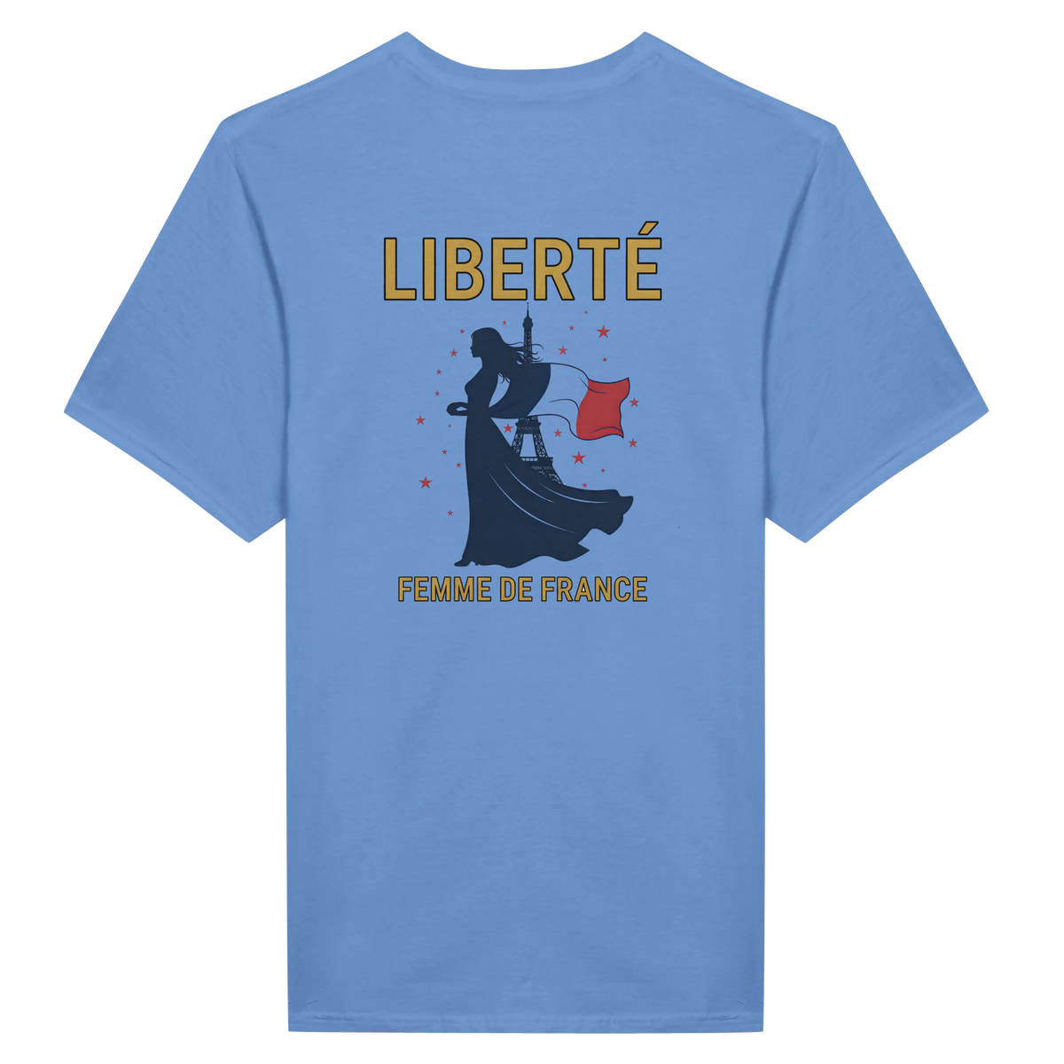 T-shirt Femme Liberté Classique – Col Ras du Cou Gildan 64000