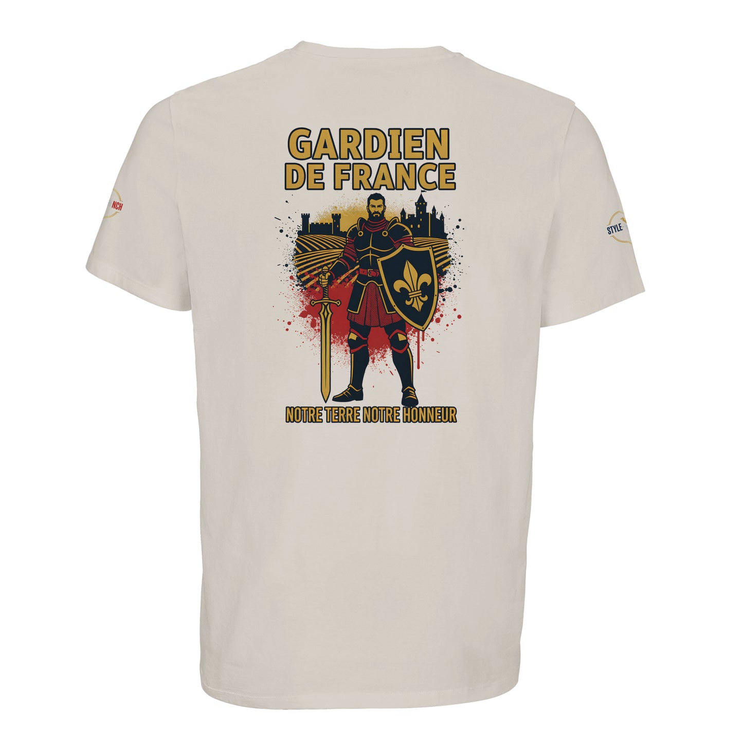 T-shirt Gardien de France pour Homme - Coton Bio Premium