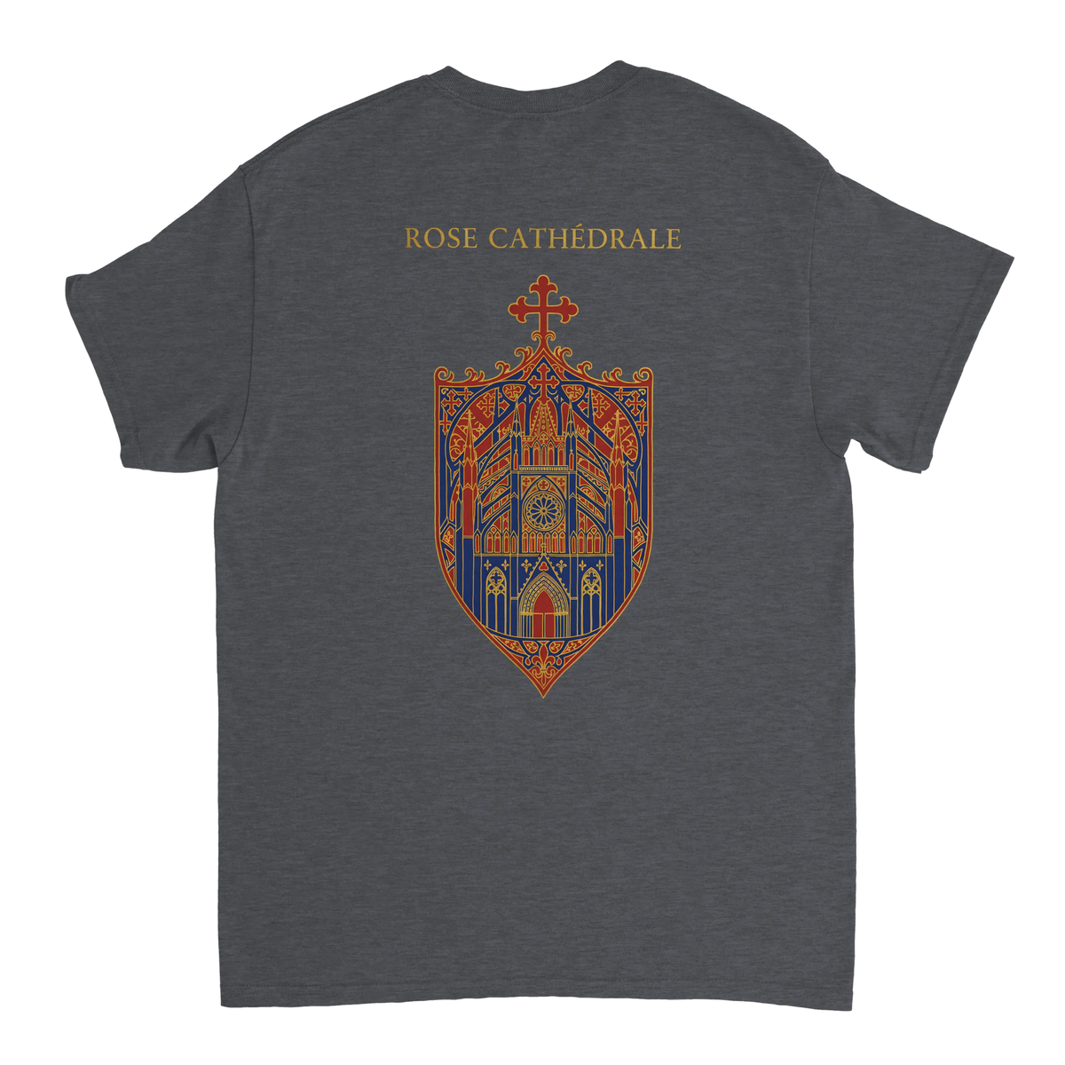 T-Shirt Femme Rose Cathédrale | Gildan 5000 Coton Épais