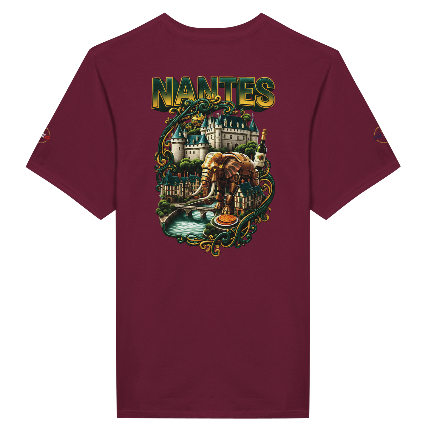 T-Shirt Unisexe Classique Nantes - Confort Premium et Style Urbain