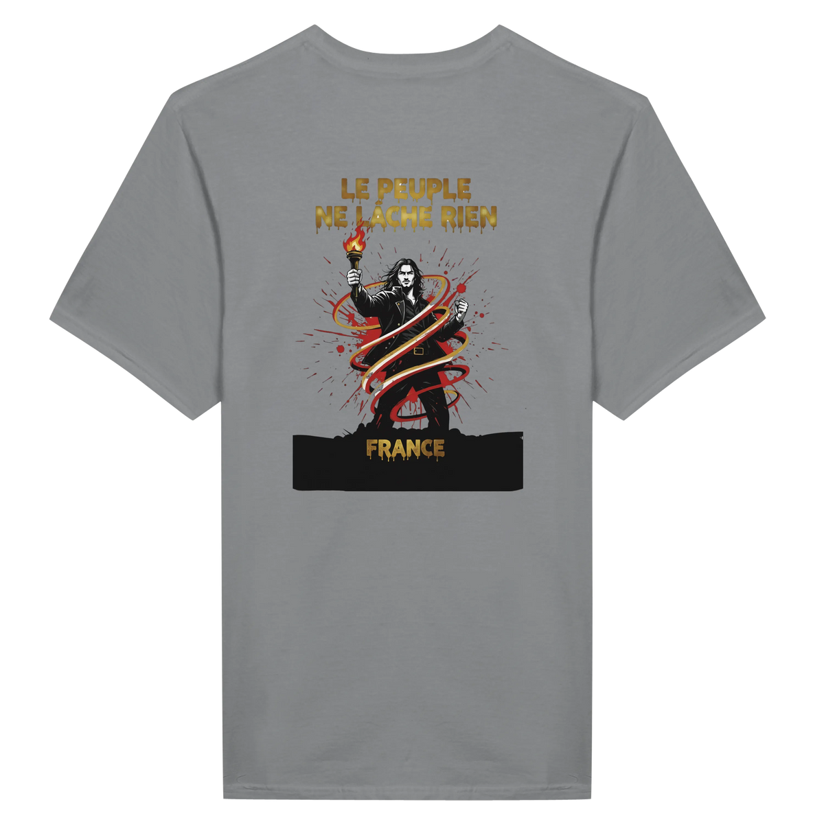 T-shirt Le Peuple Ne Lâche Rien – T-shirt Activiste Premium