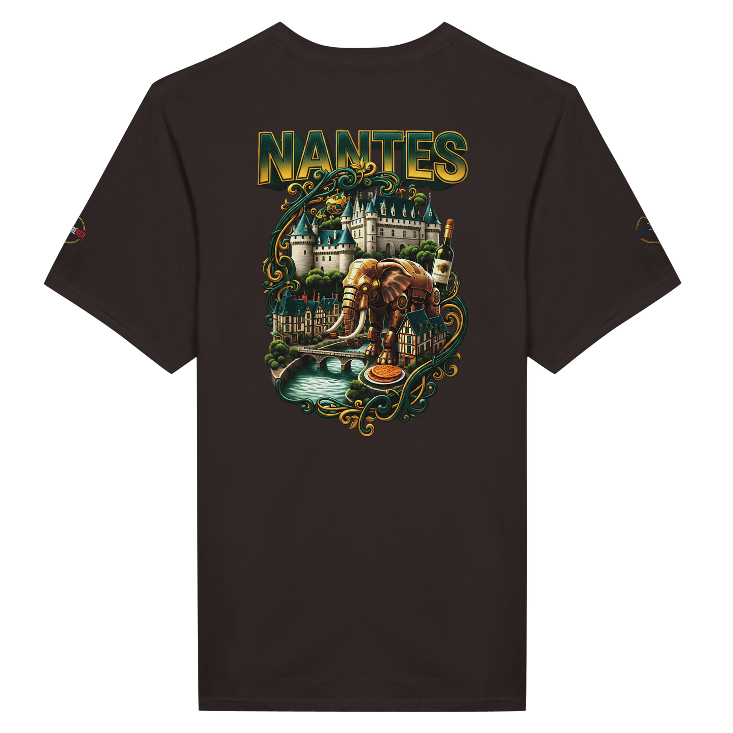 T-Shirt Unisexe Classique Nantes - Confort Premium et Style Urbain