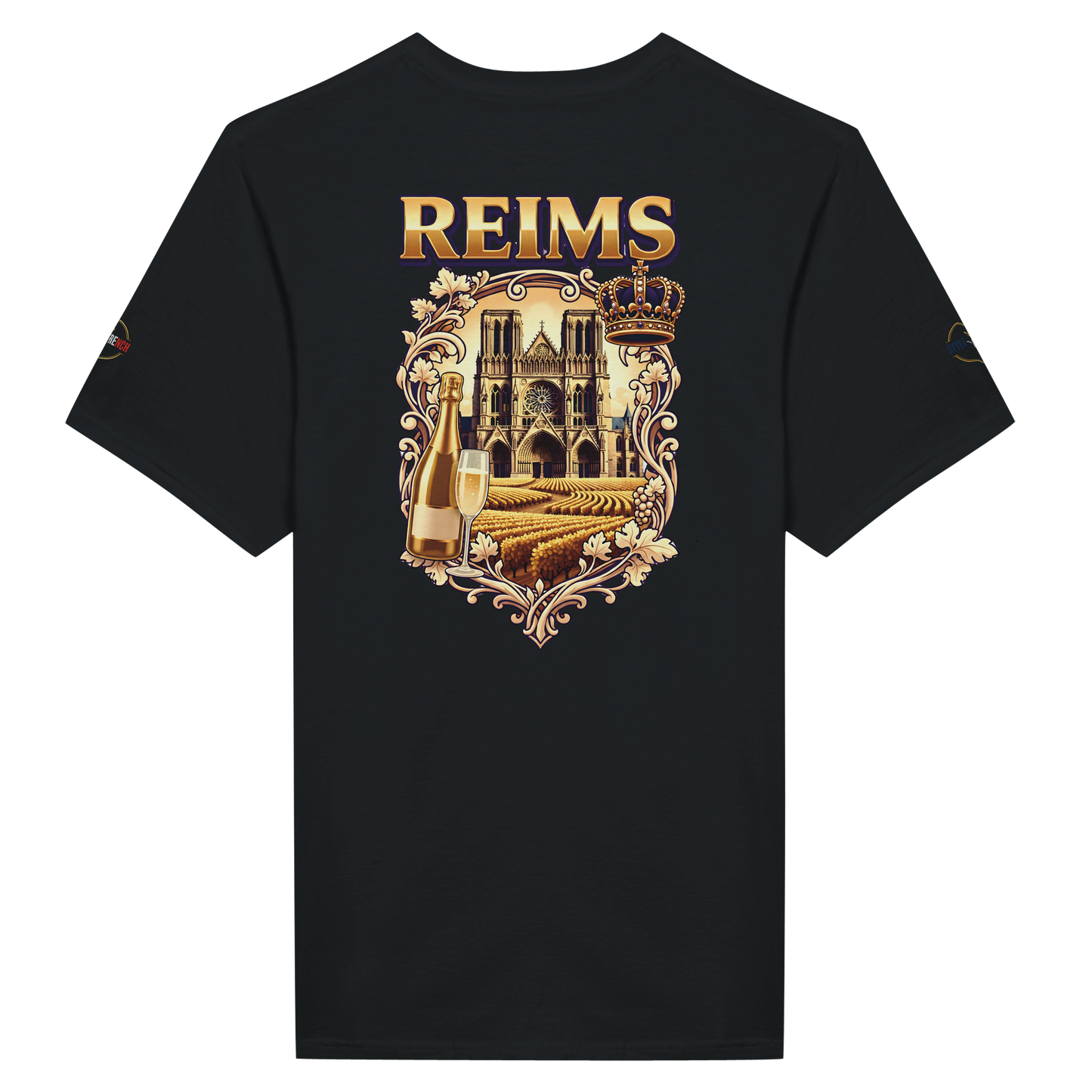 T-shirt Unisexe Reims - Ville de France - Design Premium