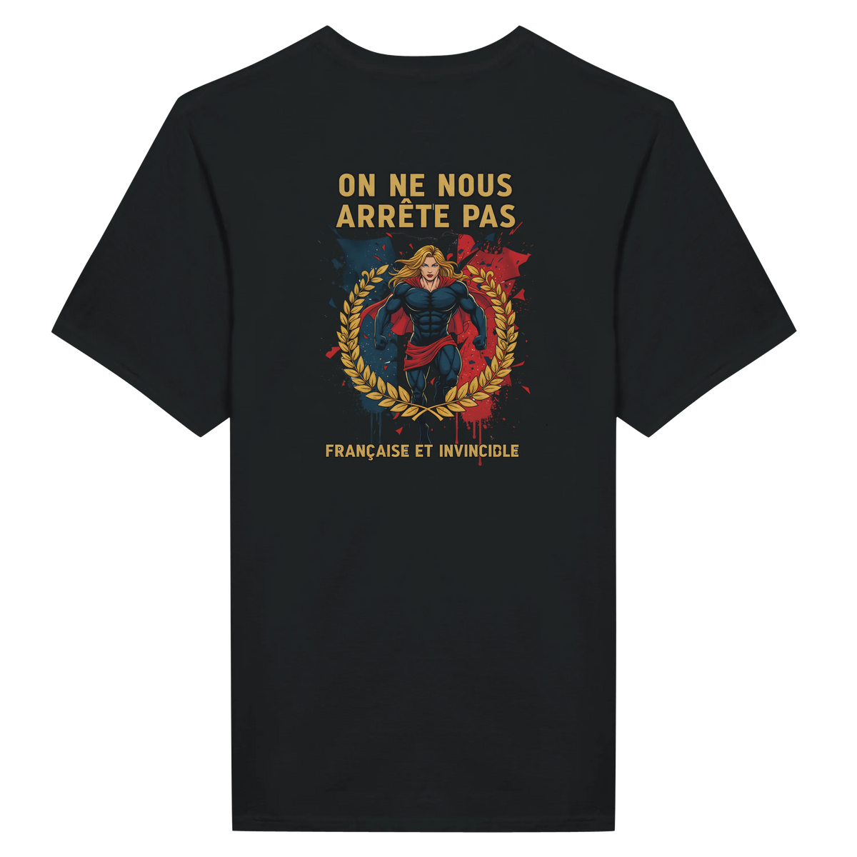 T-shirt Femme 'On ne nous arrête pas' – Coton Doux Premium