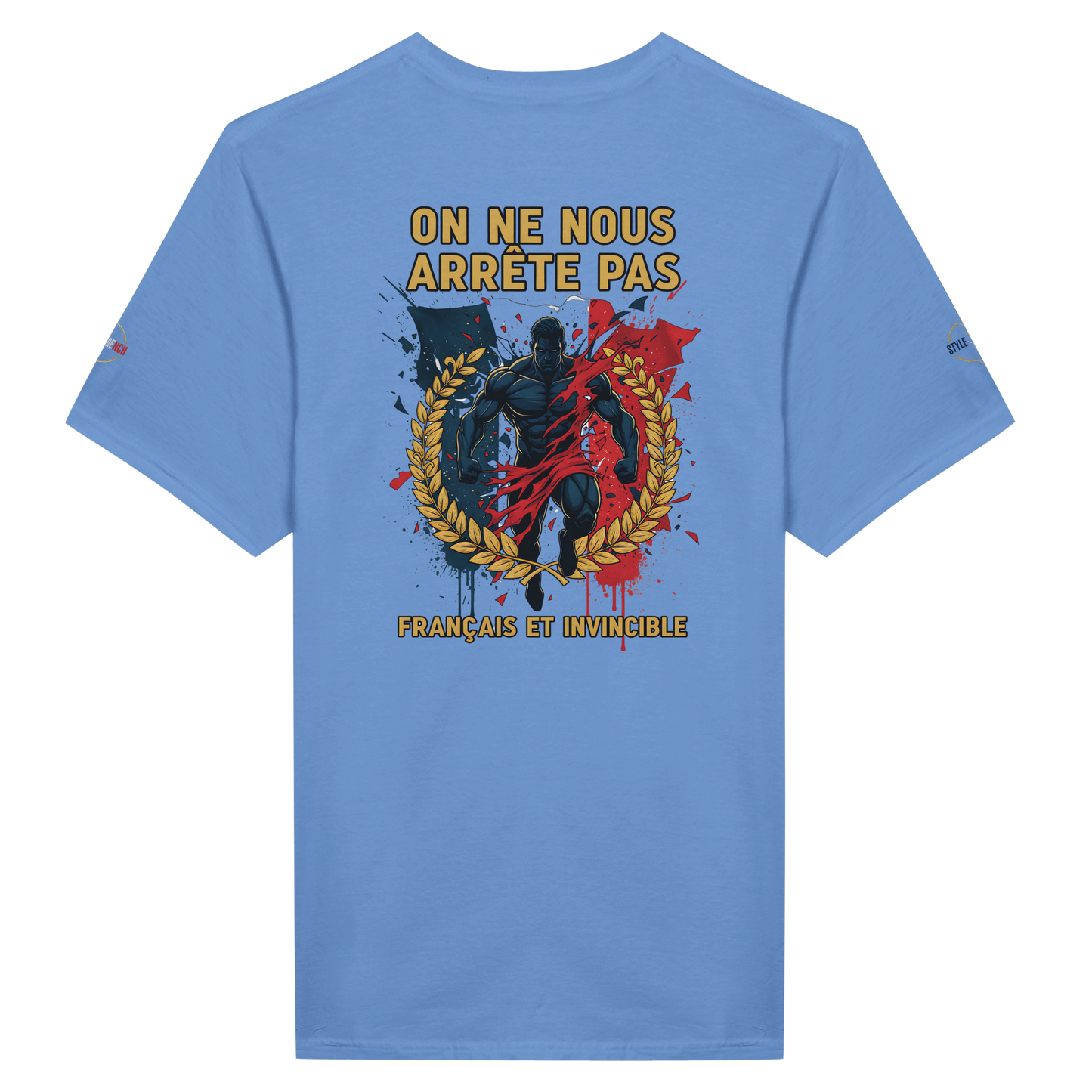 T-shirt Homme 'On  nous arrête pas' – Coton Premium Confort