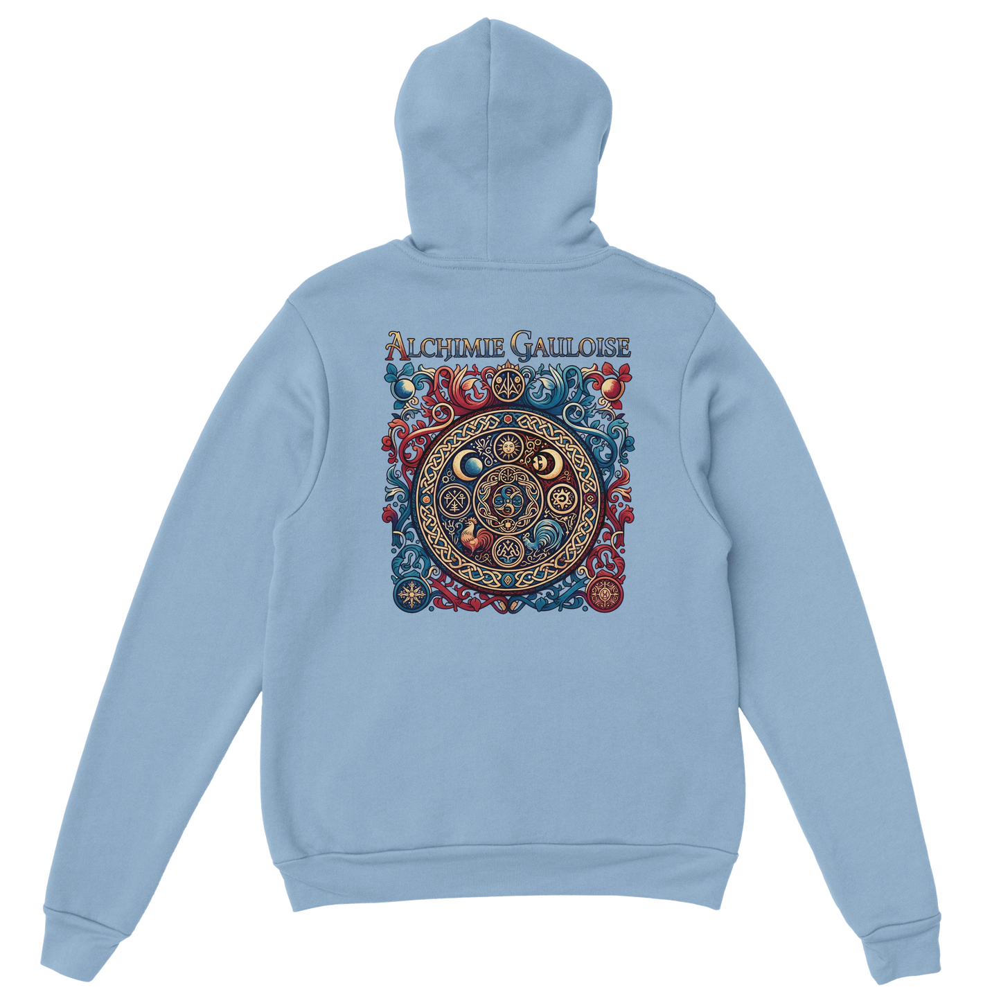 Sweat à capuche homme Alchimie Gauloise – Hoodie premium en coton mélangé