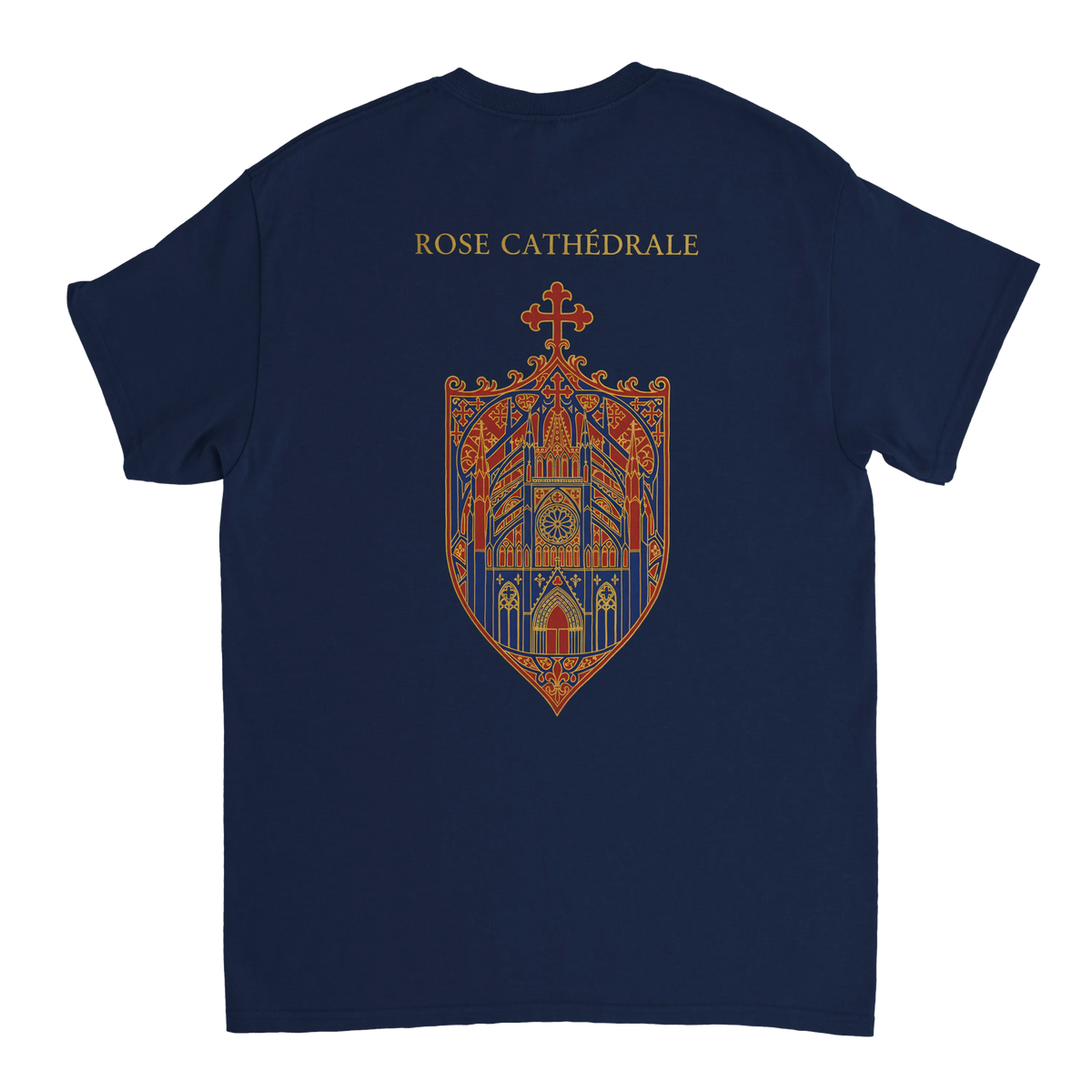 T-Shirt Femme Rose Cathédrale | Gildan 5000 Coton Épais