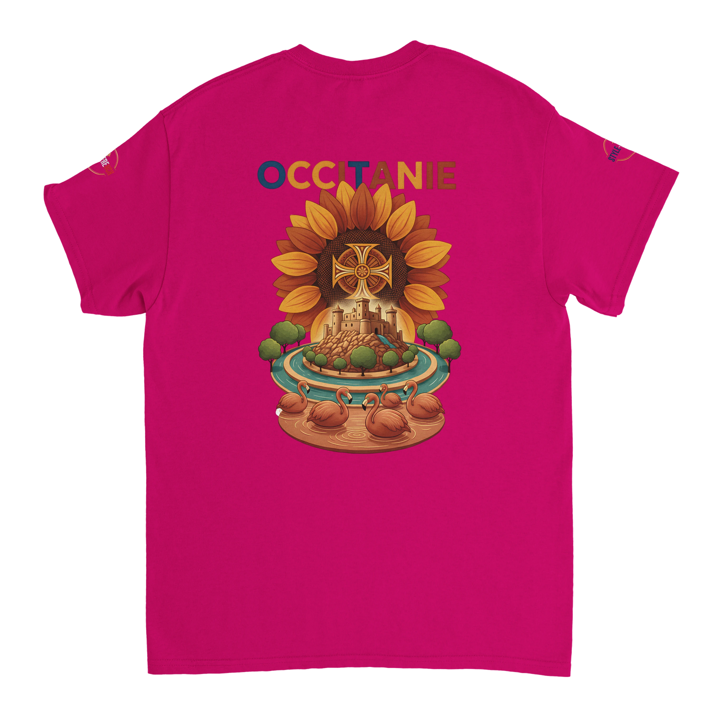 T-shirt Unisexe Occitanie – Coton Épais Premium