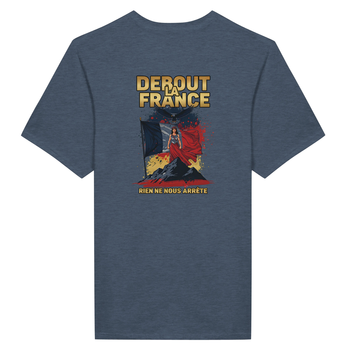 T-shirt Femme Debout la France – Coton Premium