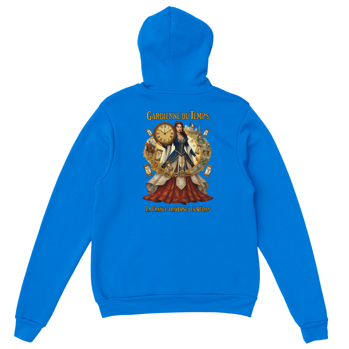 Sweat à Capuche Femme Gardienne du Temps - Confort Premium