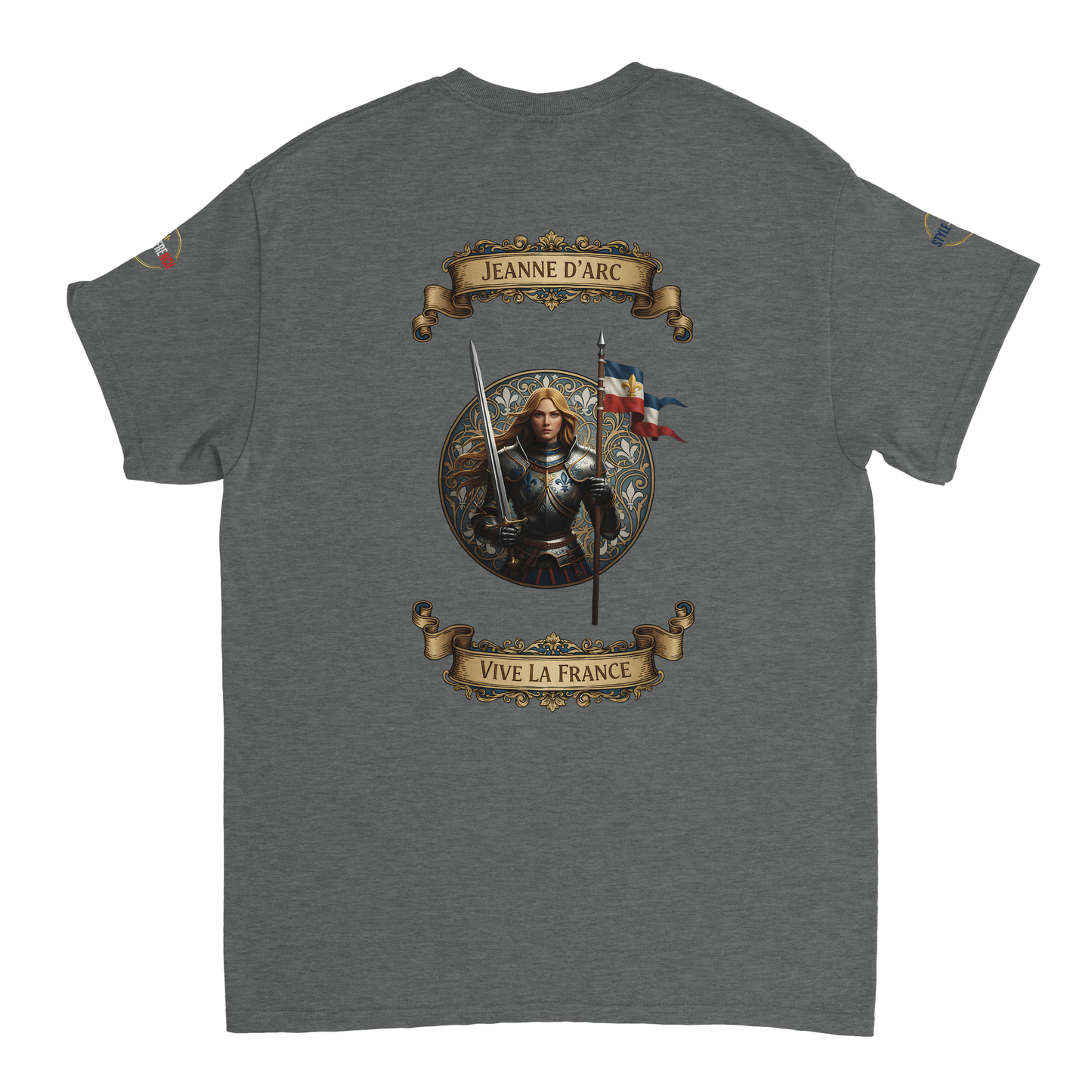 T-shirt Femme Jeanne d'Arc - Symbole Iconique en Coton Premium