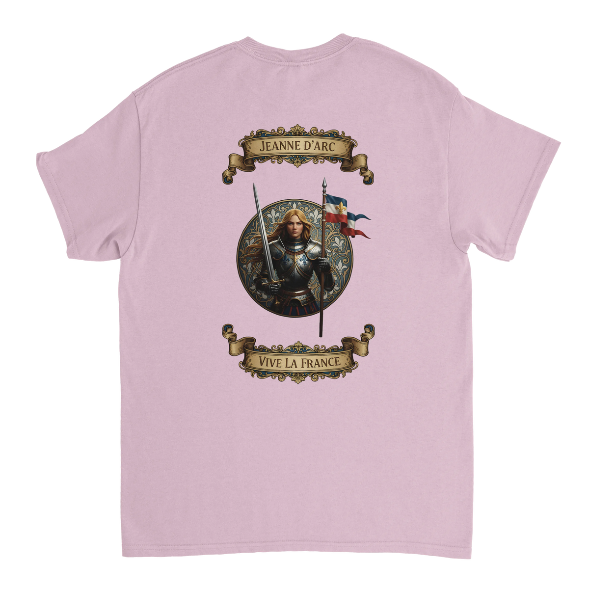 T-shirt Femme Jeanne d'Arc - Symbole Iconique en Coton Premium