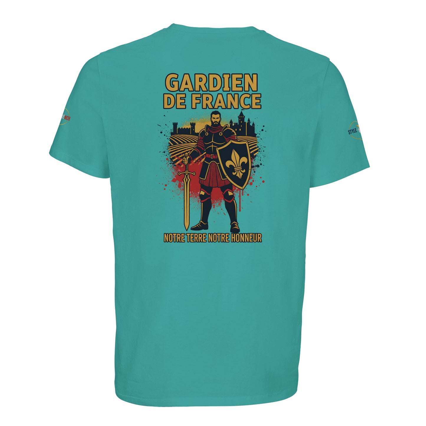 T-shirt Gardien de France pour Homme - Coton Bio Premium