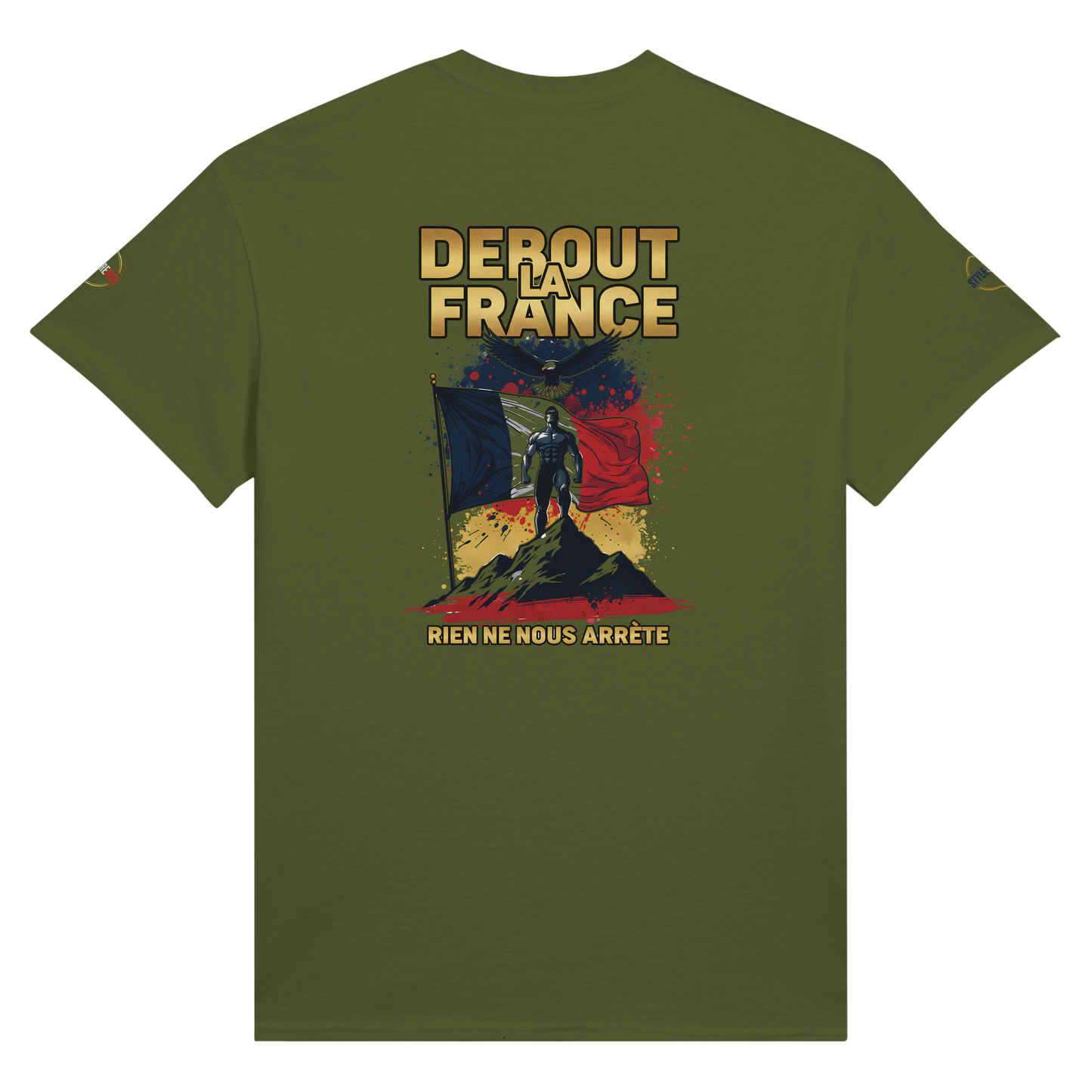 T-shirt Debout la France –  en Coton Premium