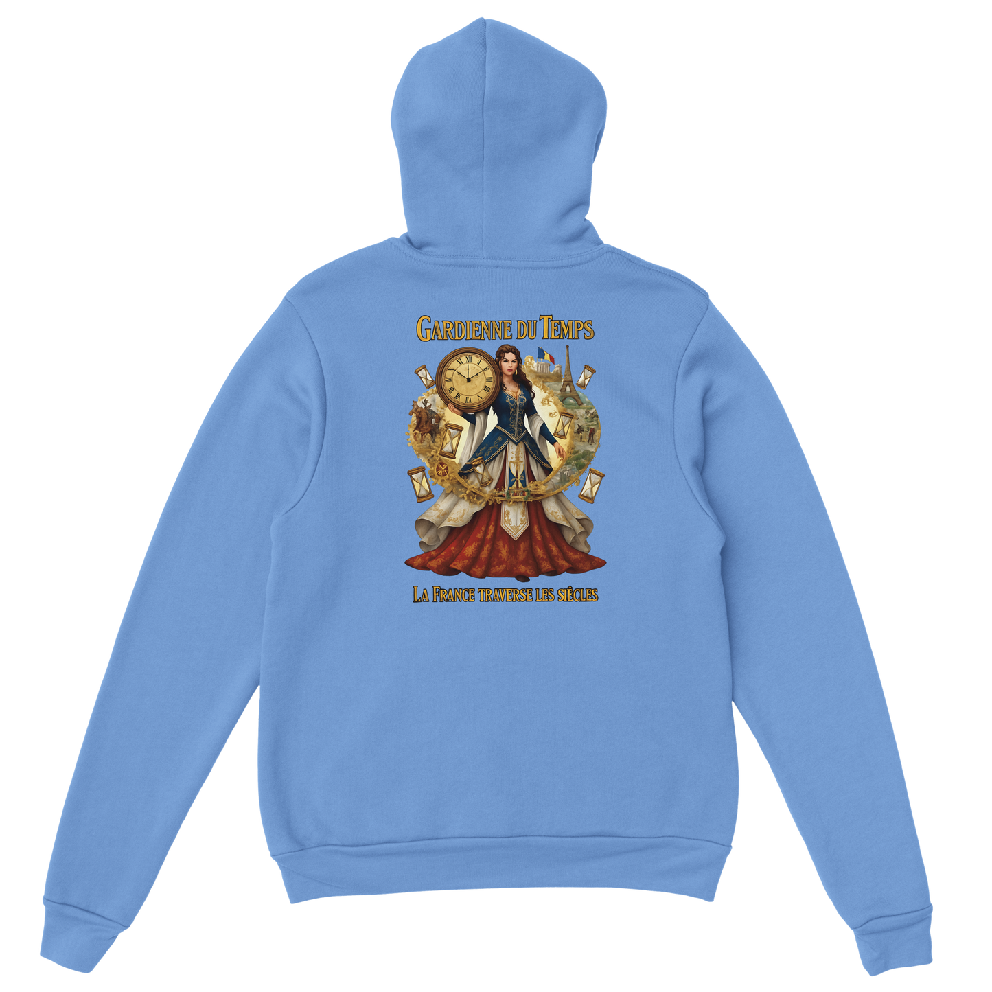 Sweat à Capuche Femme Gardienne du Temps - Confort Premium