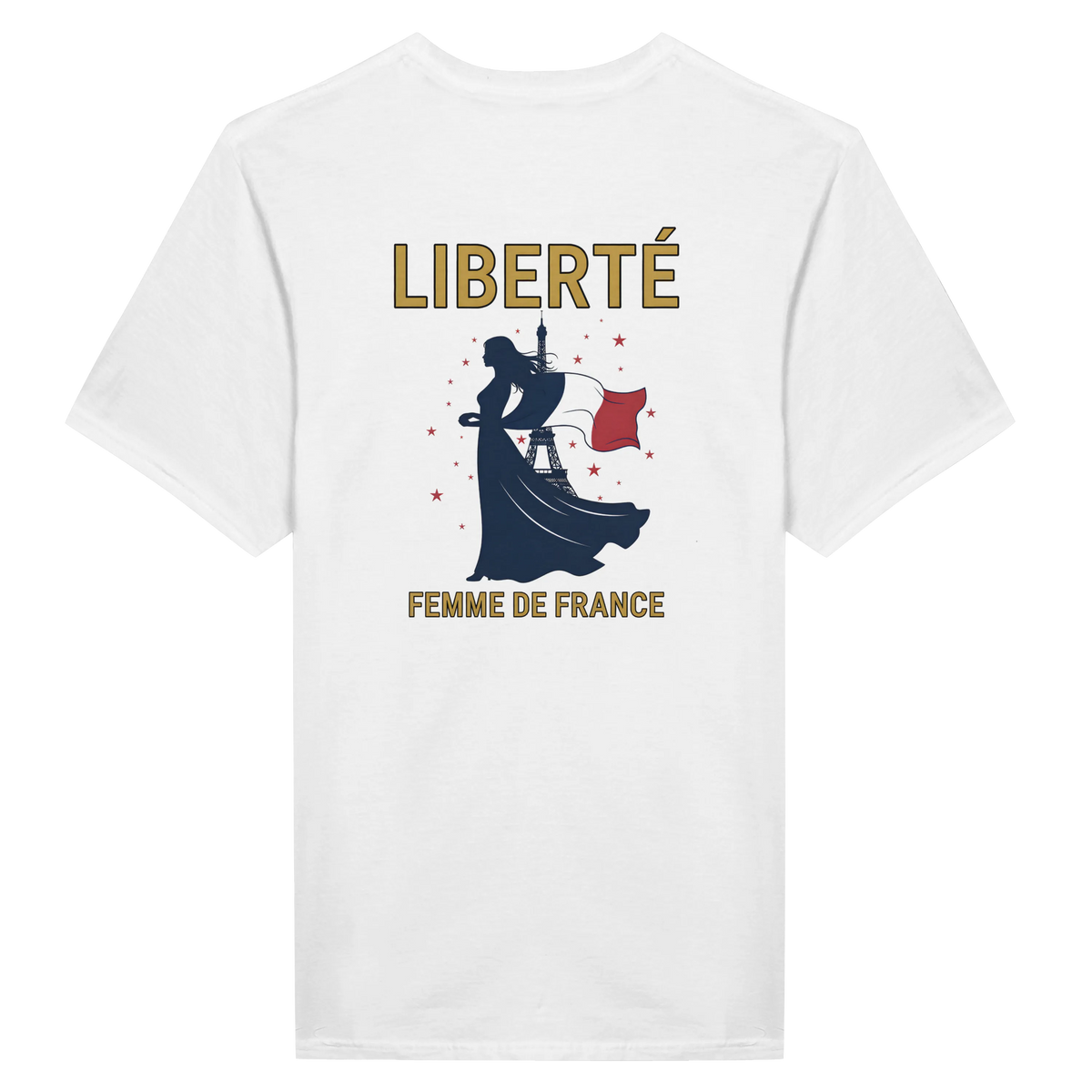 T-shirt Femme Liberté Classique – Col Ras du Cou Gildan 64000