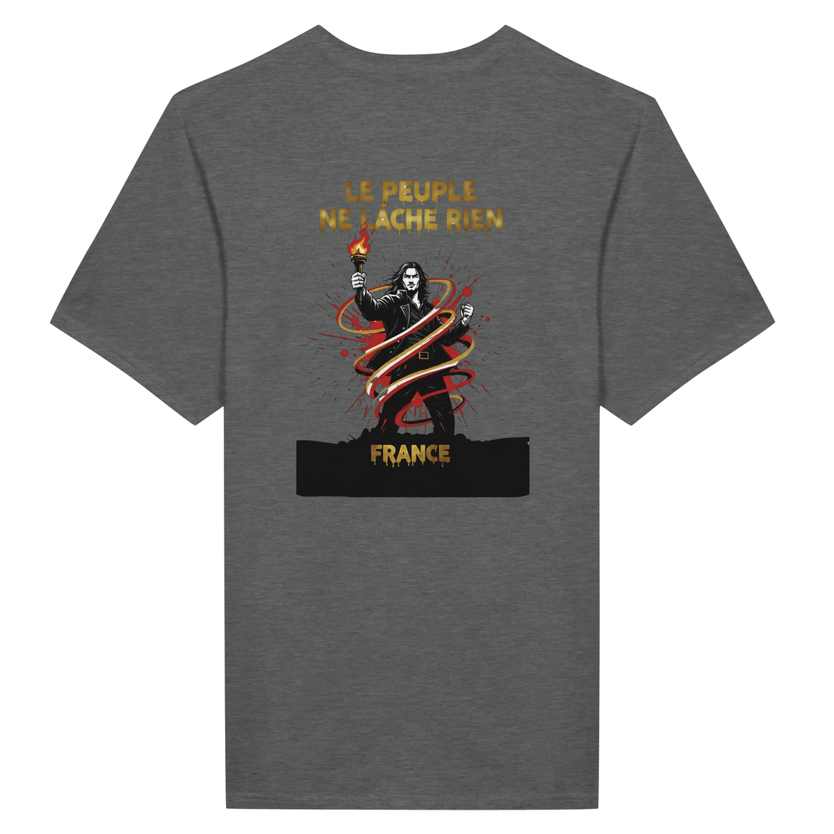 T-shirt Le Peuple Ne Lâche Rien – T-shirt Activiste Premium