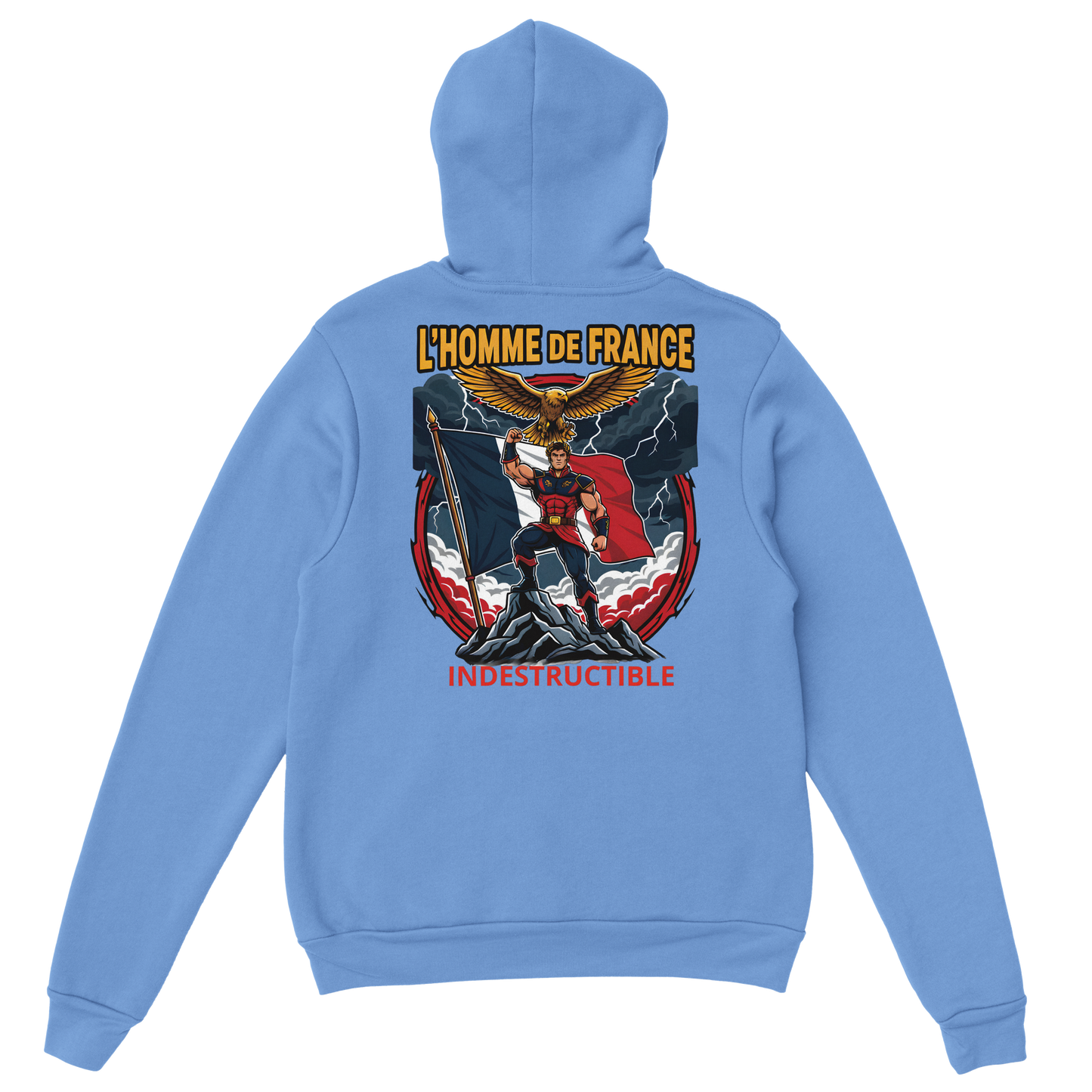 Sweat à Capuche Homme homme de France - Design France - Confort Premium