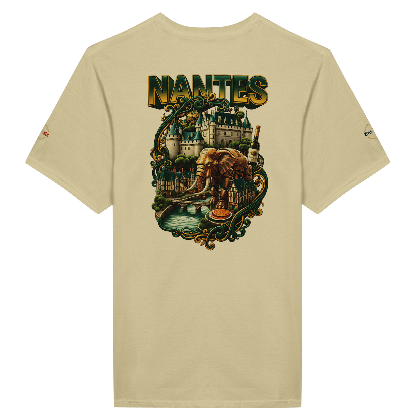 T-Shirt Unisexe Classique Nantes - Confort Premium et Style Urbain