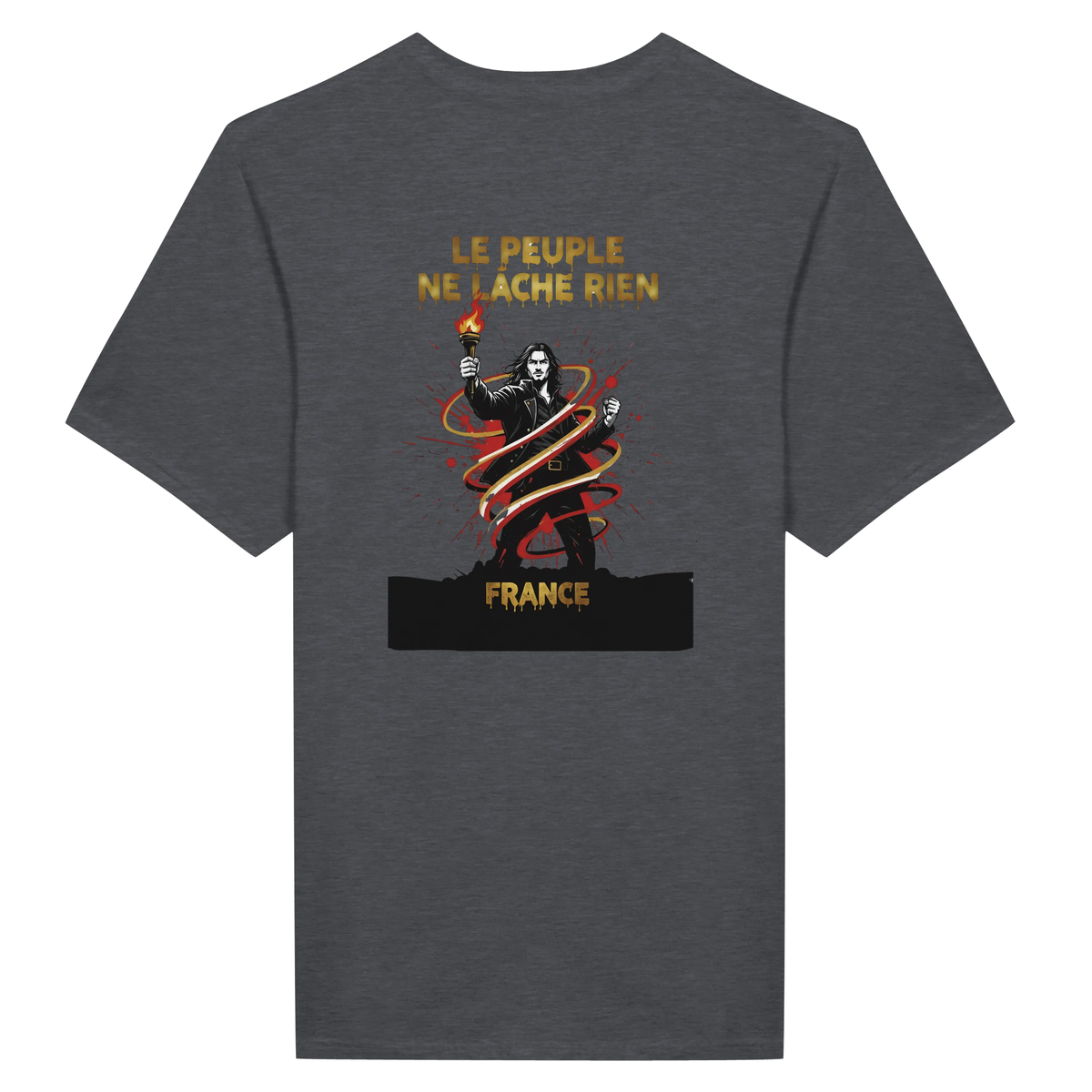 T-shirt Le Peuple Ne Lâche Rien – T-shirt Activiste Premium