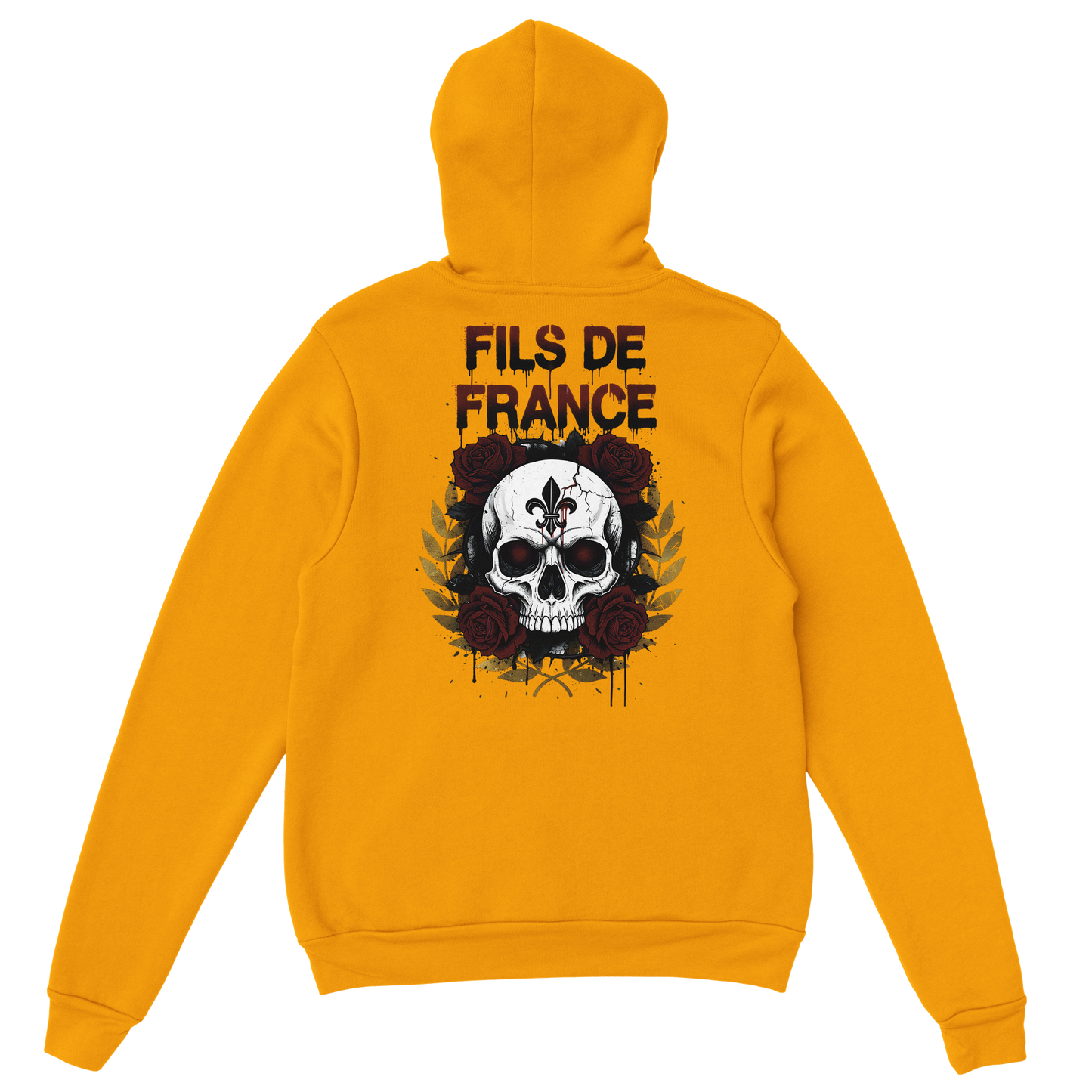 Sweat à capuche homme Fils de France – Hoodie premium en coton mélangé