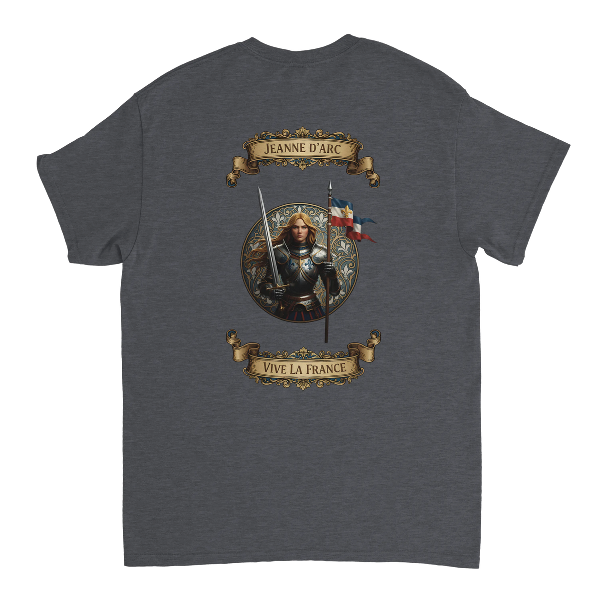 T-shirt Femme Jeanne d'Arc - Symbole Iconique en Coton Premium