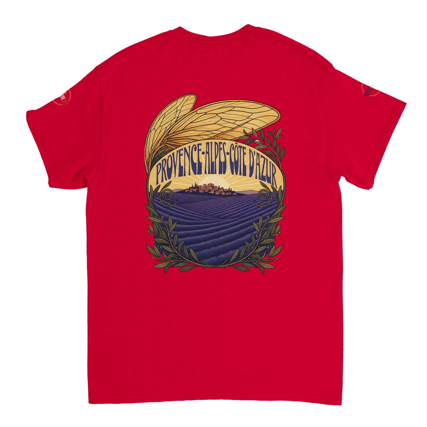 T-Shirt Unisexe Provence-Alpes-Côte d'Azur – Coton Épais Premium