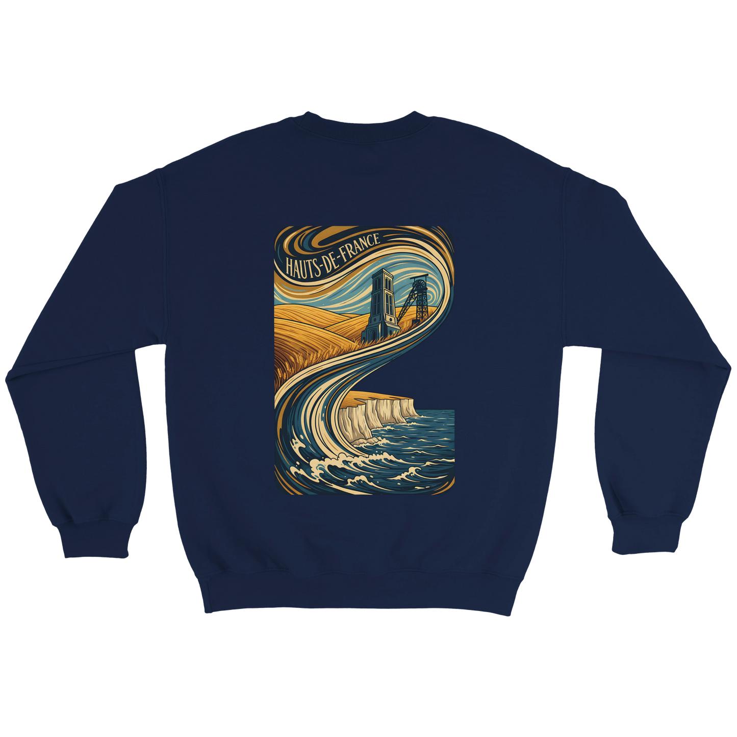 Sweat-shirt Unisexe Haut de France - Confort Premium et Design Classique