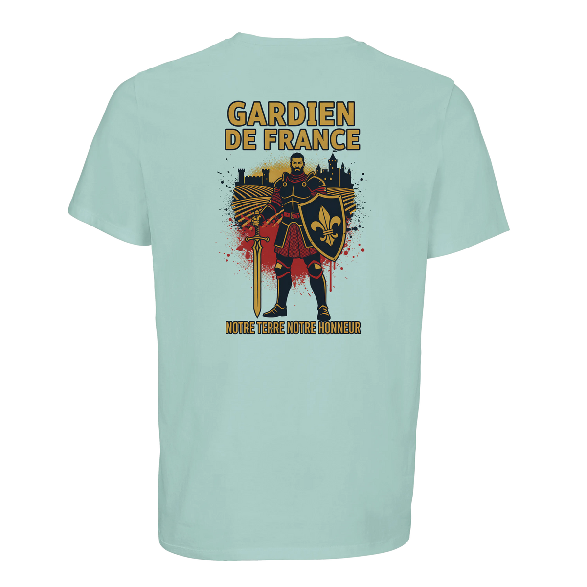 T-Shirt für Herren Frankreich Torwart Baumwolle in Bio-Umstellung | SOL'S Legend 03981