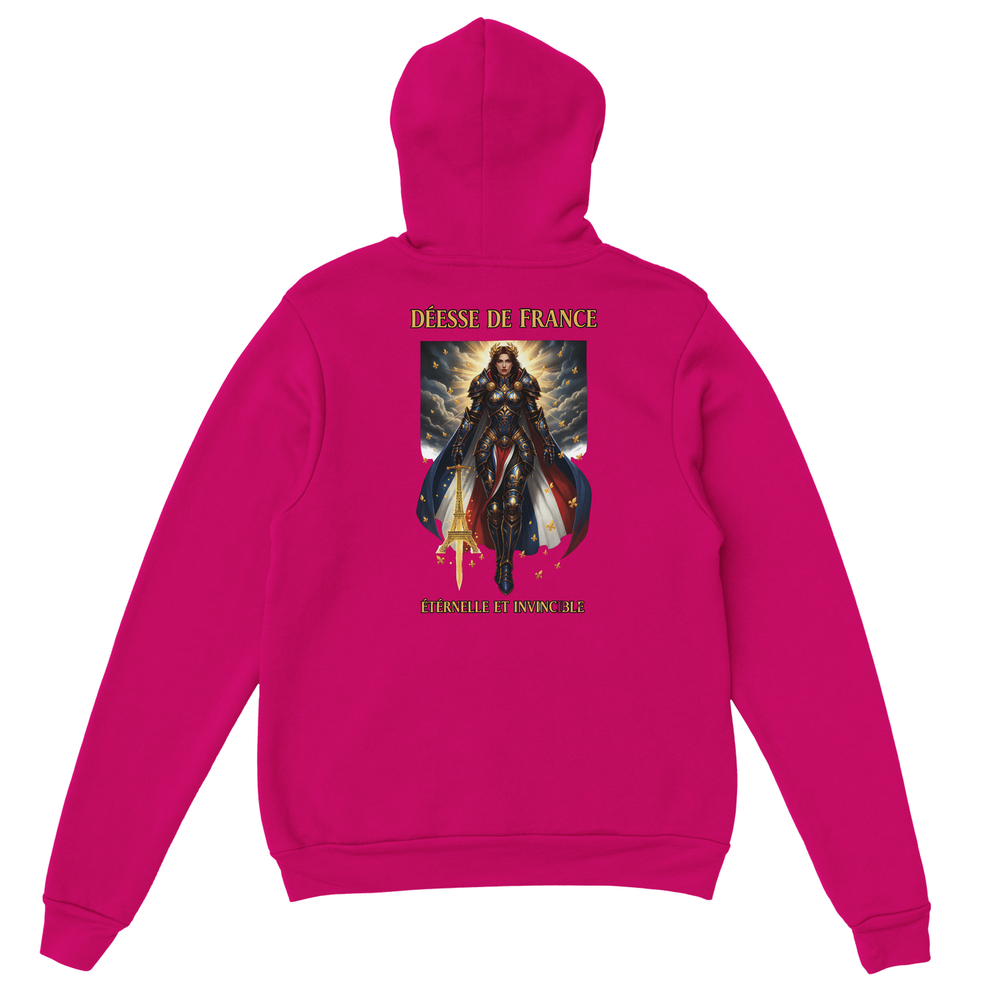 Sweat à Capuche déesse de France Douillet à Motif Unique – Confort et Style