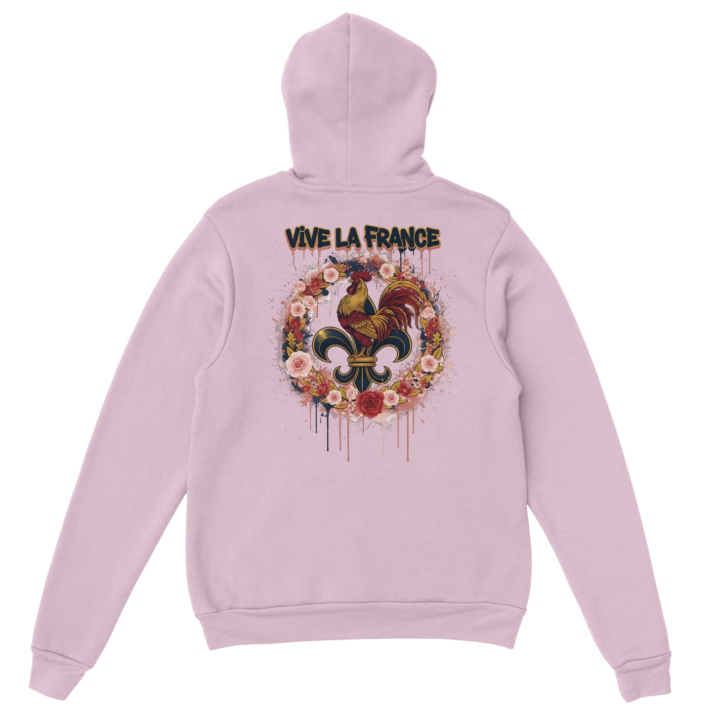 Sweat à capuche femme  Vive la France – Hoodie Premium Confortable et Résistant