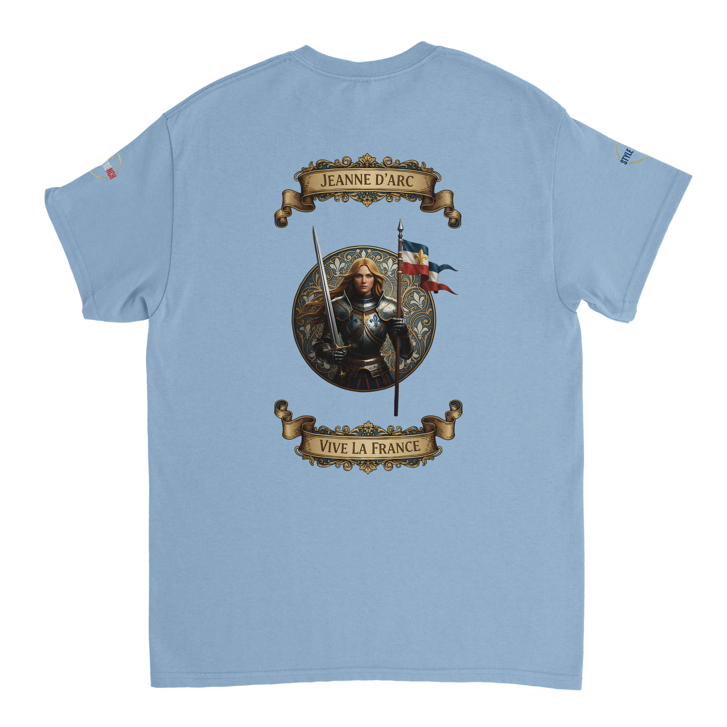 T-shirt Femme Jeanne d'Arc - Symbole Iconique en Coton Premium