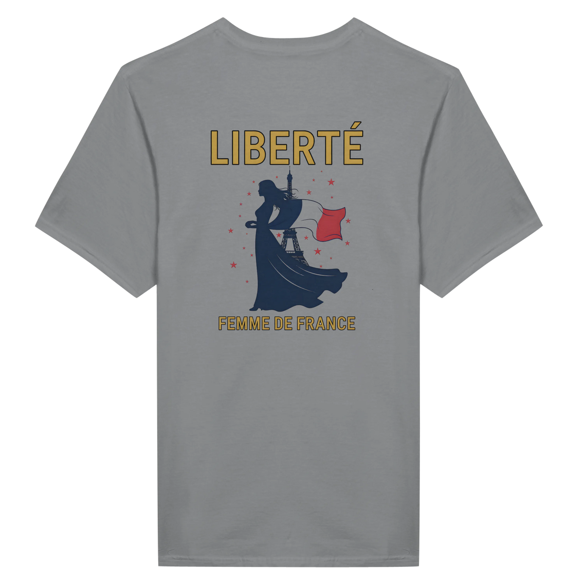 T-shirt Femme Liberté Classique – Col Ras du Cou Gildan 64000